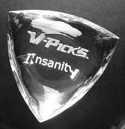 Actual product image V-Picks V-Pick Insanity Pick crystal clear (8.50 mm)