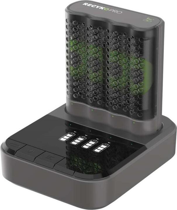 Produktbild GP Batteries GP Nabíječka baterií GP Pro P461 + 4× AA ReCyko Pro + DOCK (1 Stk., 2000 mAh, Ladegerät inkl. Akku)