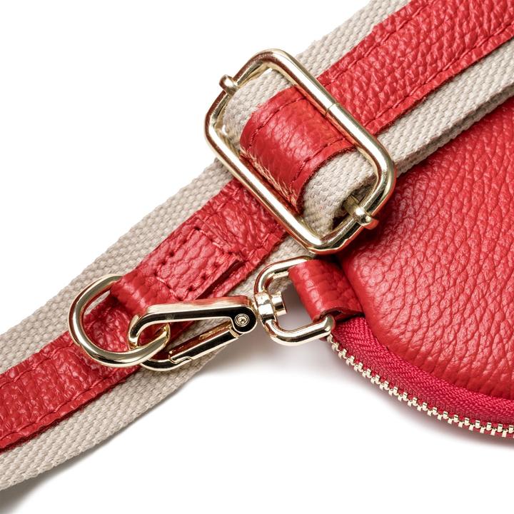 Actual product image Lazarotti Milano Leather shoulder bag 23 cm