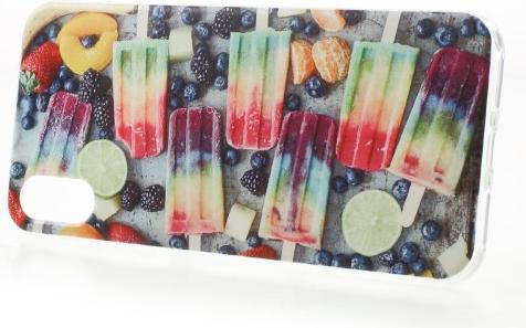Immagine prodotto Dulcii iPhone XS / X Slim custodia protettiva in gomma Gelato alla frutta (Apple iPhone XS, Apple iPhone X)