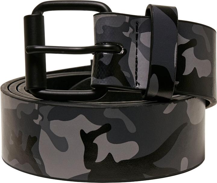 Urban Classics Synthetic Leather Camo Belt