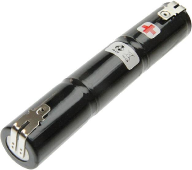 Saft Notbeleuchtungs-Akku L1x3 VNT CS mit Faston +6,3 mm -4,8 mm (1 Stk., 1600 mAh, Ladegerät inkl. Akku)