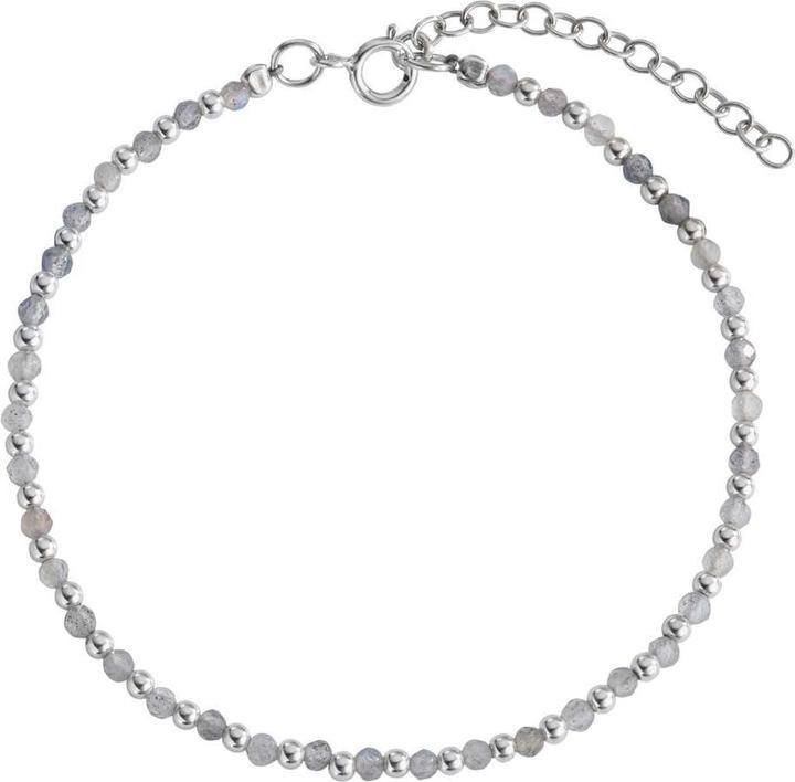 Bijouteria Armband (19 cm, Silber 925, Labradorit)