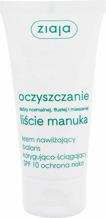 Produktbild Ziaja Manuka Tree Day Cream Spf10 - Daily Face Cream (50 ml, Tagescreme, Bis SPF 10)