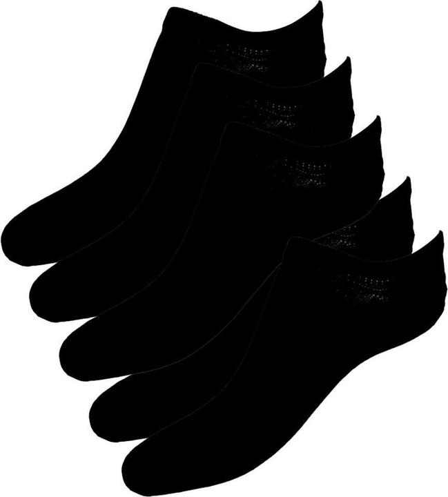 Immagine prodotto JTI Calzini di cotone - Nero - Confezione da 5 - Taglia 37-40 (Confezione da 5 pezzi, 37 - 40)
