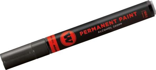Immagine prodotto Molotow Penna a punta di feltro Vernice permanente 220 segnale nero (Nero, 4 mm, 1 x)