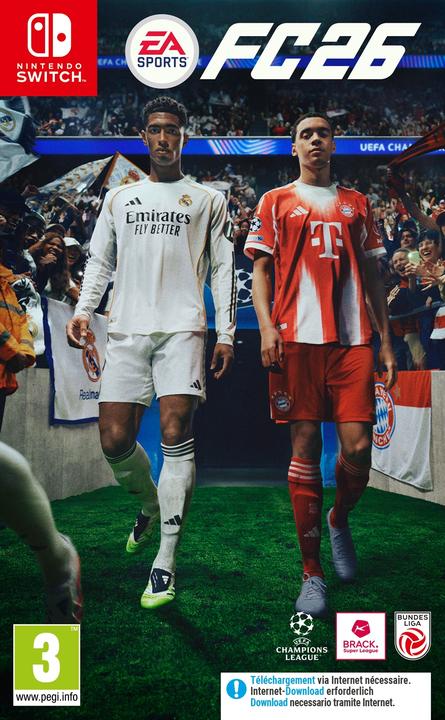 Actual product image EA Games EA Sports FC 26 (Switch, DE, IT, FR)