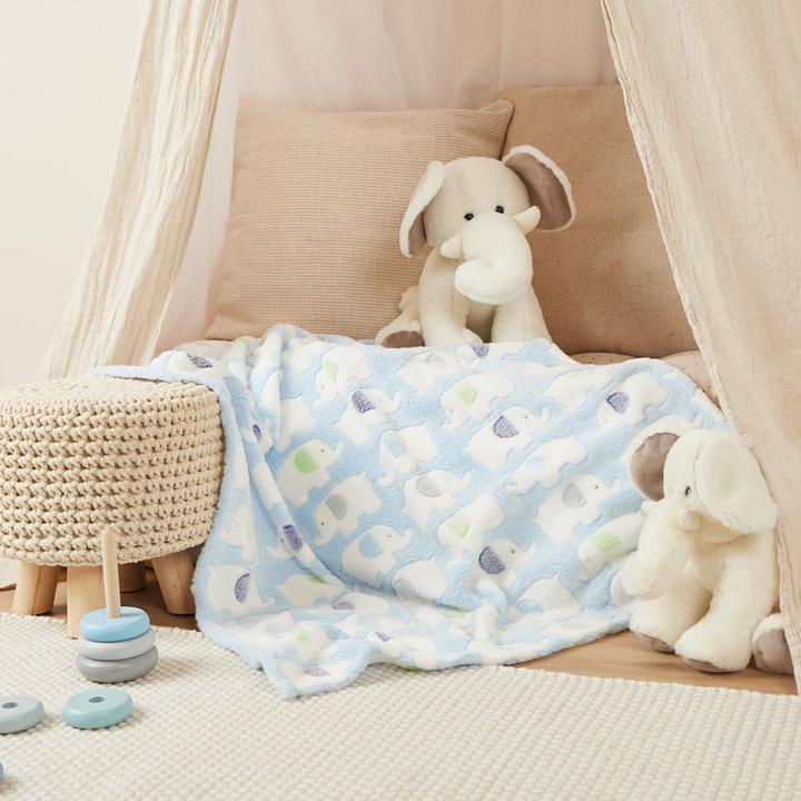Immagine prodotto Globus Coperta elefante coccolosa (75 x 90 cm)