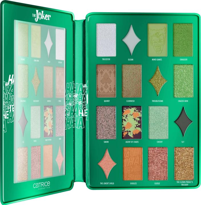 Actual product image Catrice Eye shadow palette The Joker 020 The Clown Prince of Crime (020 The Clown Prince of Crime)