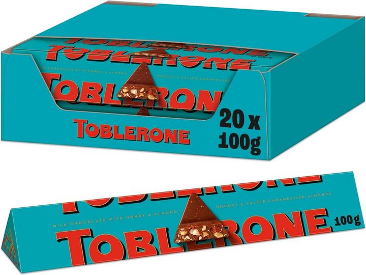 Actual product image Toblerone Crunchy Almonds (100 g)
