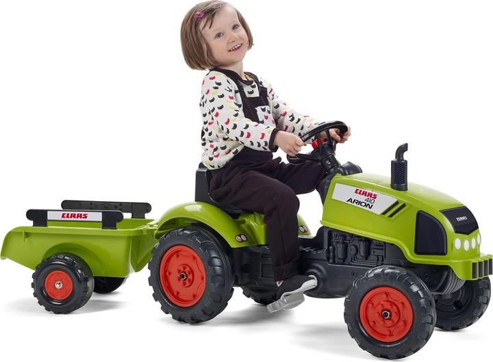 Productafbeelding Falk Toys Claas trekker + aanhangwagen M