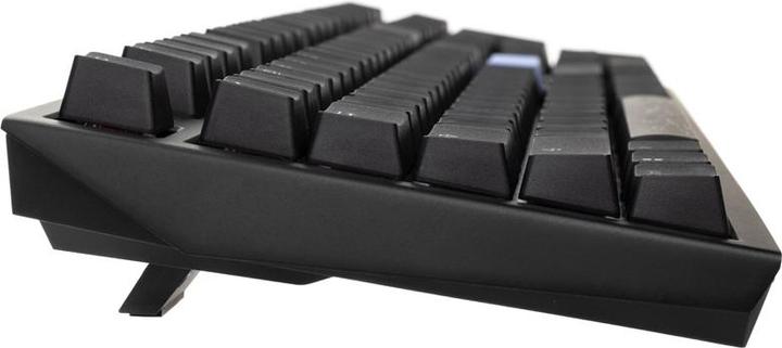 Actual product image Ducky Shine 7 PBT Gaming Keyboard, MX-Silent Red, RGB LED - blackout (US) (US, Cable)