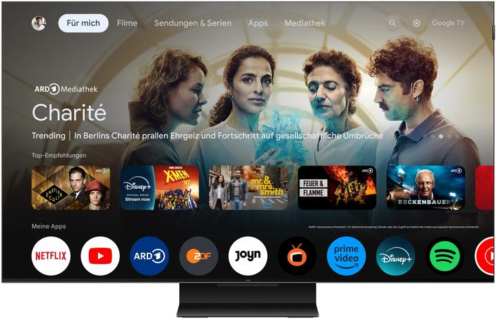 Immagine prodotto TCL Serie C7K Smart TV QD-MiniLED 4K 50" 50C7K, audio Onkyo 2.0, Dolby Vision IQ & Atmos, Google TV (50", Mini-LED, 4K, 2025)