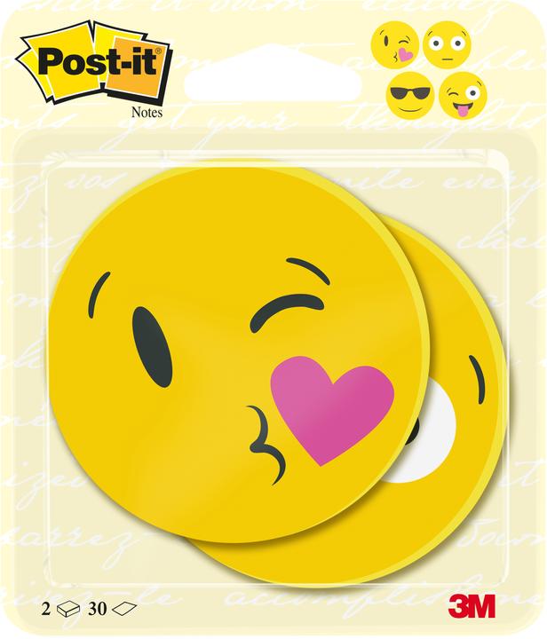 Produktbild Post-it Smiley (7 x 7 cm)