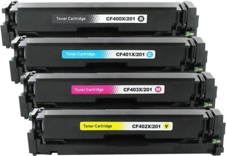 Hermex Compatible MFP M277dw Toner (M, FC, C, Y)