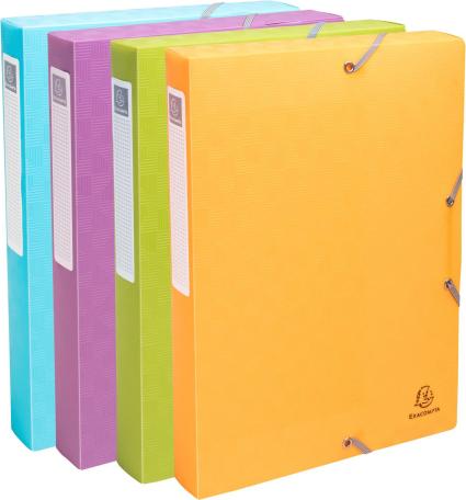 Produktbild Exacompta Archivbox A4, Rückenbreite 40mm, Recycling-Kunststoff, Kollektion Pop'N Co (A4)