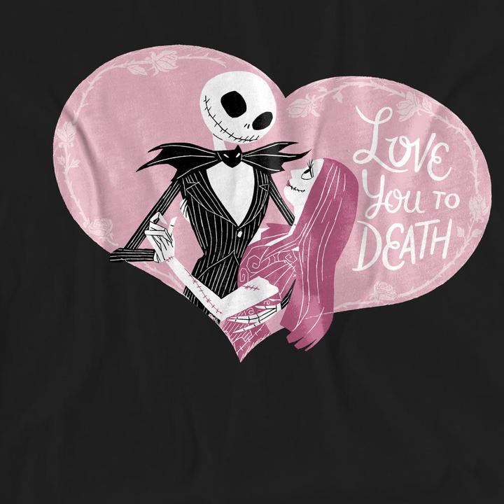 Produktbild The Nightmare Before Christmas Love You To Death TShirt Valentinstag (XL)