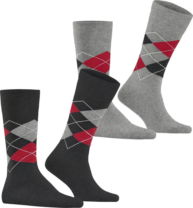 Immagine prodotto Burlington Socken Casual Bequem sitzend (Confezione da 2, 40 - 46)