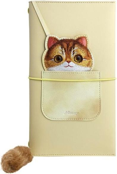 Immagine prodotto Nimmy 2in1 Set quaderno + penna kaki Big Eyed Pet 2.0 Cat