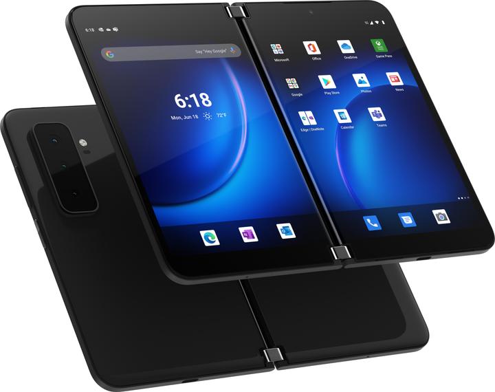 Microsoft Surface Duo 2 B2B (128 GB, Obsidian, 8.30", SIM + eSIM, 12 Mpx, 5G)