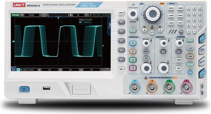 Image du produit Uni-T MSO2202-S Oscilloscope 200MHz, 2GSa/s