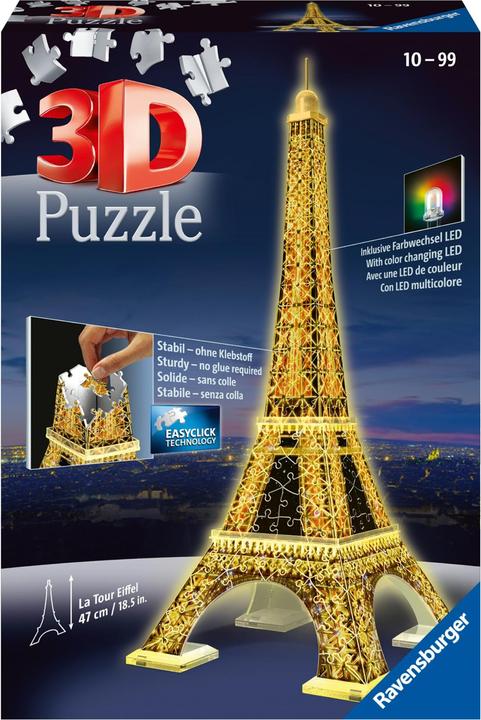 Produktbild Ravensburger Eiffelturm bei Nacht (216 Teile)