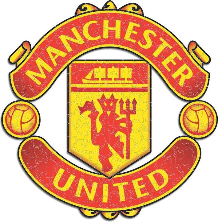 Produktbild Iconic FC Manchester United - Logo - Holz Puzzle Grösse S (150 Teile) (150 Teile)
