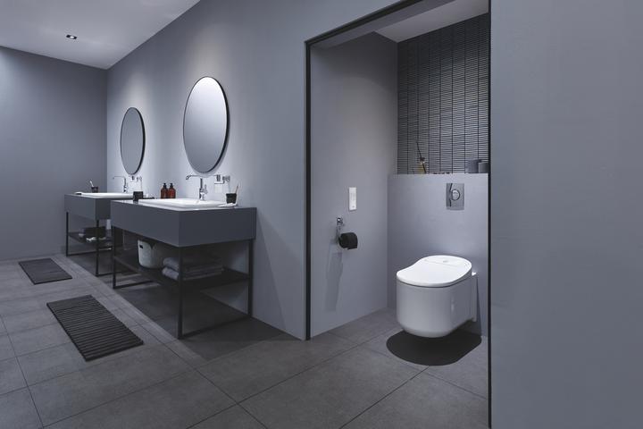 Actual product image Grohe Sensia Arena shower toilet complete system for concealed cisterns, wall mounting