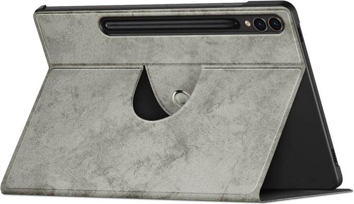 Produktbild Cover-Discount Galaxy Tab S9+ - 360-Grad Tablet Hülle grau (Galaxy Tab S9+, Galaxy Tab S10+)