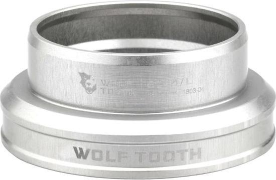 Wolf Tooth Premium Steuersatz Unterteil, 1.5", EC44/40, raw silver