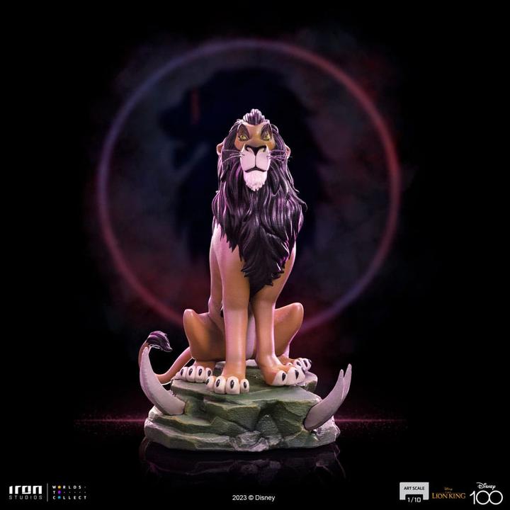 Immagine prodotto Iron Studios Statuetta del Re Leone 1/10 Art Scale Scar Regular 16 cm