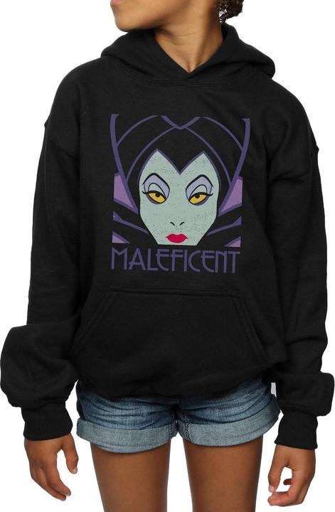 Disney Maleficent Cropped Head Kapuzenpullover Mädchen