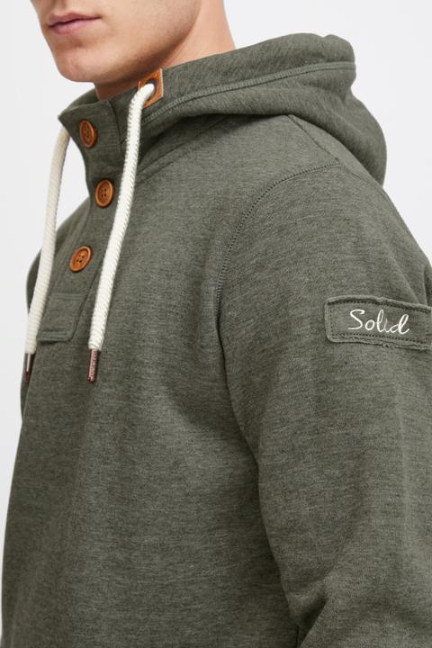 Immagine prodotto Solid TripStrip Felpa Con Cappuccio Tuta Hoodie Da Uomo Con Cappuccio (L)