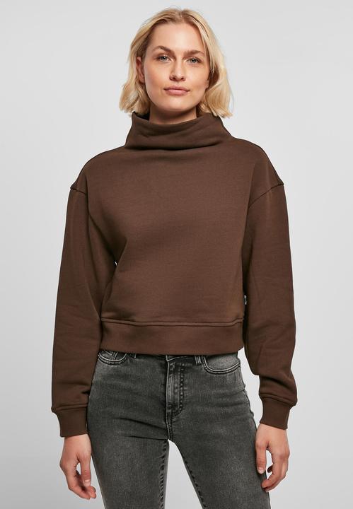 Actual product image Urban Classics Ladies Organic Short High Neck Crew (5XL)