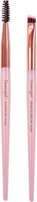 Donegal Donegalset Mineral Pink Augenbrauenbürste und Augenbrauenkamm (Augenbrauen)