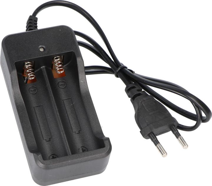 Immagine prodotto AccuCell Ladegerät für 1 oder 2 Stück 18650 Li-ion Akku, 17670 Li-ion Akku (Caricabatterie senza batteria)
