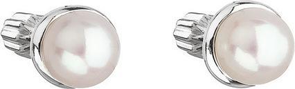 Evolution Group Silver earrings with pearl Pavon 21003.1 (L)