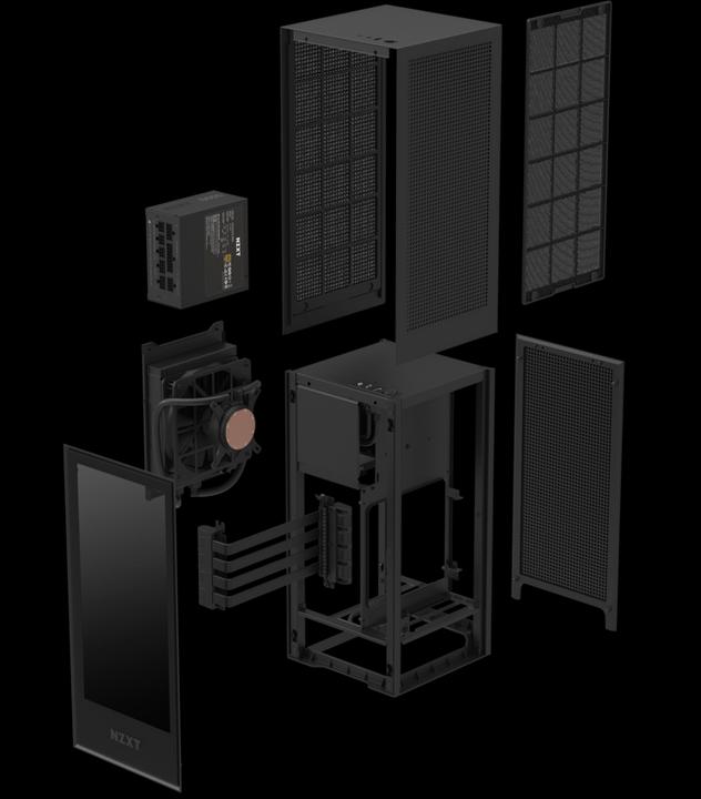 Image du produit NZXT H1 - Black Matte (2021) (Mini-ITX)