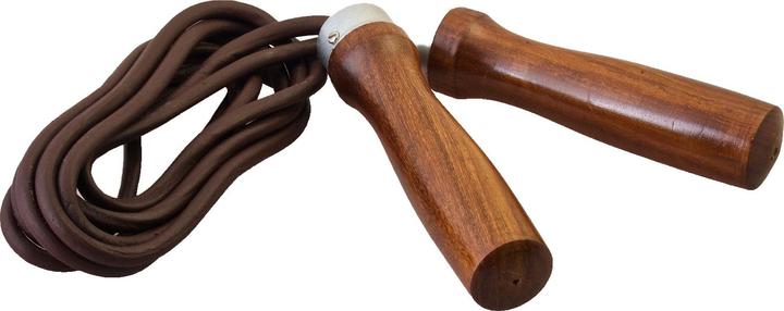 Ju-Sports Corde à sauter en cuir (250 cm)