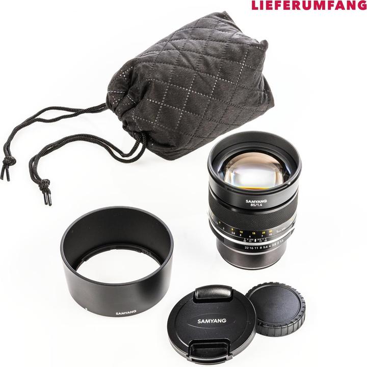 Actual product image Samyang 85mm f/1.4 MK2 MFT (Micro Four Thirds, APS-C / DX, full size)