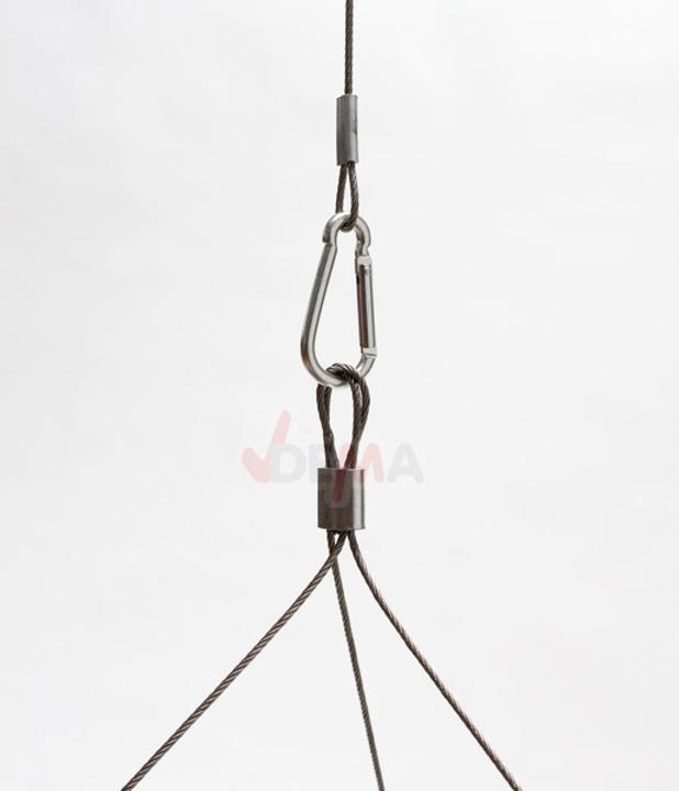 Produktbild Dema Edelstahl Schwenkgrill 55cm (55 cm)