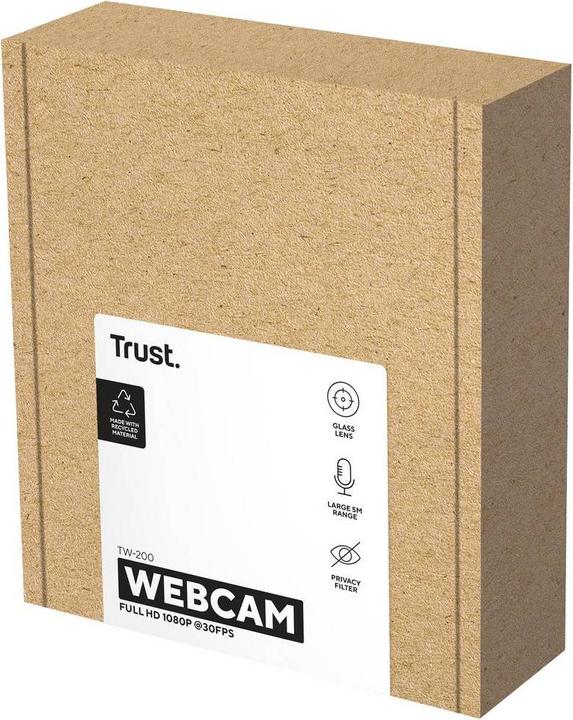 Actual product image Trust TW-200 FULL HD WEBCAM ECO FRIEN (2.10 Mpx)
