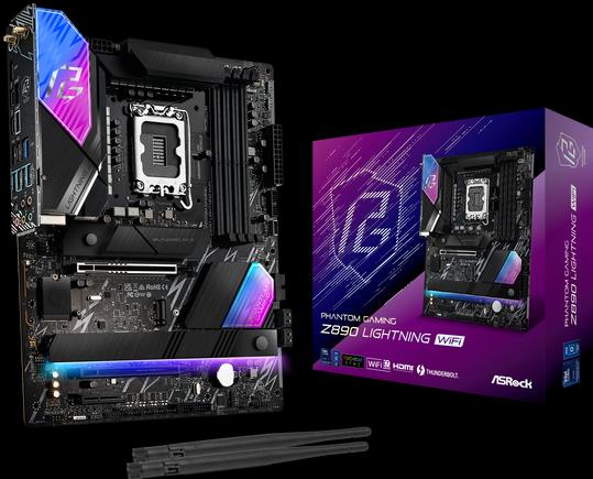 Actual product image AsRock Płyta główna Z890 Lightning WiFi (LGA 1851, Intel Z890, ATX)
