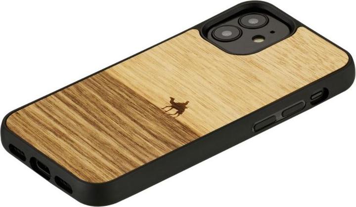 Produktbild Man&Wood case for iPhone 12 mini terra black (Apple iPhone 12 mini)
