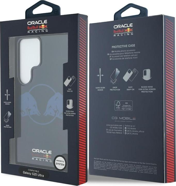Image du produit Red Bull Case Two Bulls Logo MagSafe for Samsung Galaxy S25 Ultra navy (Samsung Galaxy S25)