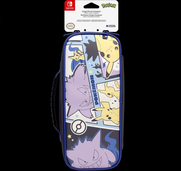 Immagine prodotto HORI Marsupio compatto - Pikachu, Gengar, Mimigma (Switch, Switch OLED)