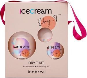 Actual product image Inebrya IC Dry-T Kit Shampoo+Conditioner 2x300ml (600 ml, Liquid shampoo)