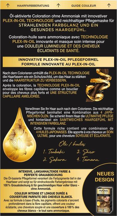 Image du produit Syoss Oleo Intense (7-10 Blond naturel)