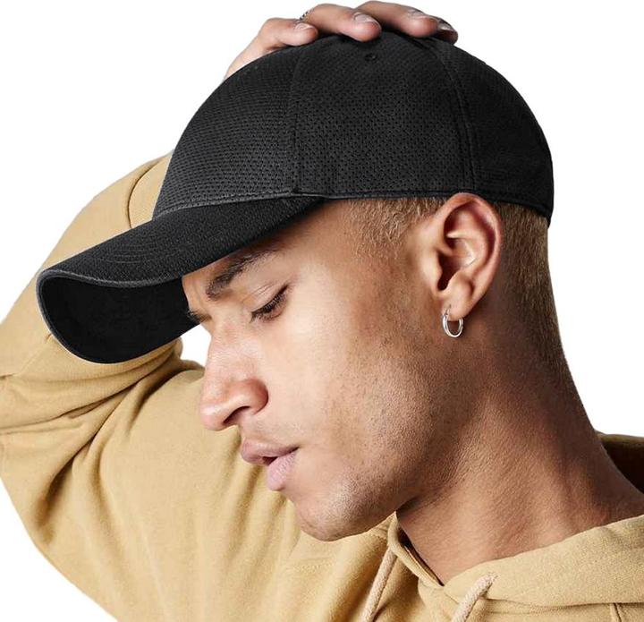 Produktbild Beechfield Erwachsene 6 Panel AirMesh Cap (One Size)