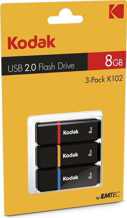 Produktbild Kodak EKMMD8GK102P3 (8 GB, USB-A)